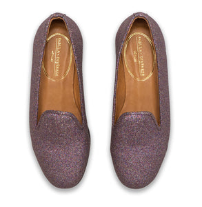 mother and daughter glittery shoes